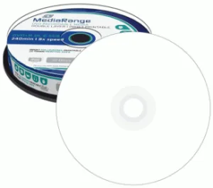 MEDIARANGE DVD+R DL 8.5 GB white printable (FULL)