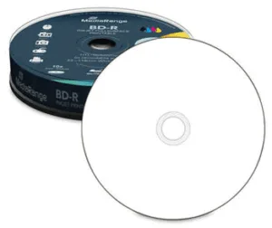 MEDIARANGE BLU-RAY BD-R 25 GB white printable (FULL)