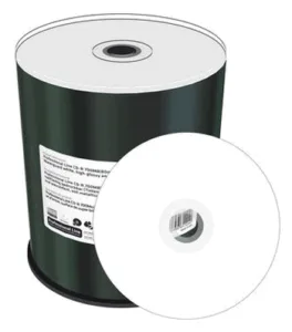 PROFESSIONAL LINE CD-R 80 min/700 mb WATERGUARD white GLOSSY printable