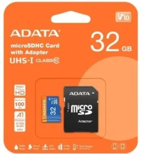 ADATA micro SDHC UHS-I mälukaart adapteriga